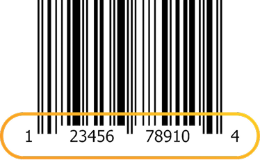 Image d’un code à barres du produit